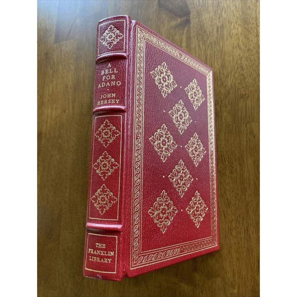 A Bell For Adano By Hersey 1978 Leather Bound Franklin Mint